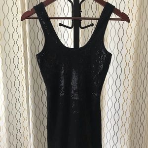 Sequin tank top